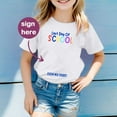 thumbnail image 3 of WOYY Last Day of School T-Shirt for Girls Letter Print Summer Casual Short Sleeve Tshirt, 3 of 4