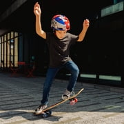 Hyper Bicycles Nitro Circus Helmet, Children Ages 8+, Blue/Silver