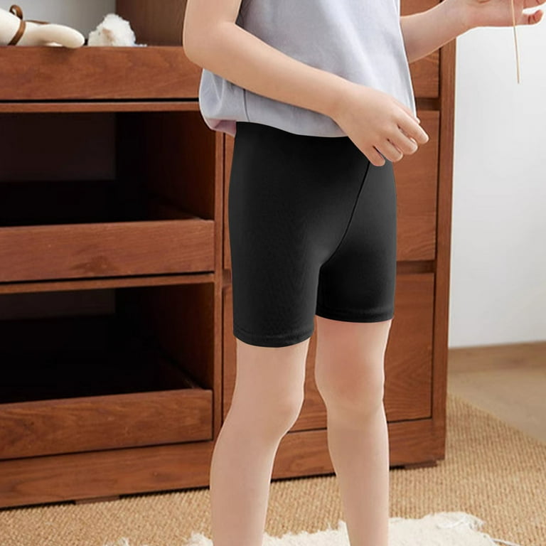 Girls Dance Shorts Breathable and Comfy Kids Cycling Shorts