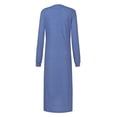 thumbnail image 4 of Qiopertar Robe Mode Femme Imprimé Léopard avec Poches Patchwork Manches Longues Robe Décontractée en Solde à Moins de 5$ en Solde, 4 of 8