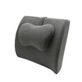 thumbnail image 1 of Esquirla Office Chair Back Support Breathable Back Support for Couch Gaming Chair Car dark gray, 1 of 8