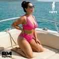 thumbnail image 4 of Conjunto De Bikini Curvy 2 Piezas Para Mujer De Talla Grande rosa 50 (3XL), 4 of 8
