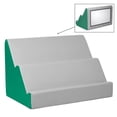 thumbnail image 1 of Softscape 10425-EMLG Bowtie Book Buddy with Mirror - Emerald & Light Grey, 1 of 5