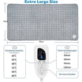 thumbnail image 2 of Heating Pad With Auto Shut-off - Electric Heat Cushion With 6 Temperature Levels - Safe Heat Pad For Back, Neck, Shoulders, Knees, 2 of 5