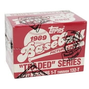 1989 Topps Traded Baseball Factory Set BBCE Wrapped From A Sealed Case (FASC) (Ken Griffey Jr. RC)