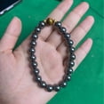 thumbnail image 4 of Terahertz Stone Beaded Bracelet, Single Strand, Unisex, Boho Jewelry Gift for Women, 4 of 4