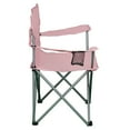 thumbnail image 4 of Ozark Trail Basic Quad Folding Camp Chair with Cup Holder, Coral, Adult, 4 of 7