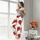 thumbnail image 5 of Balery Love Pantalones de pijama para mujer, pijamas ultraligeros, pantalones de estar por casa-Large, 5 of 6