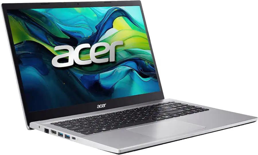 Acer - Aspire Go 15 15.6" FHD Laptop AMD Ryzen 7 7730U 2023 AMD Radeon Graphics - 16GB DDR4 512GB PCIe Storage - Pure Silver