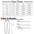 thumbnail image 3 of cFmduc Women's Striped Wide Leg Pants Elastic Waist Ruffle Hem Pants Casual Loose Trousers with Pockets, 3 of 9