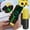 Yellow, variant on BotaniNest 3300mAh Portable Compact B-uilt In USB Type-C Docking External Battery Pack Power Bank Charger