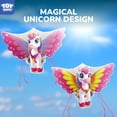 thumbnail image 2 of Unicornio Kite TOY Life de 123 cm con cuerda de 100 m para niños y adultos, 2 of 8