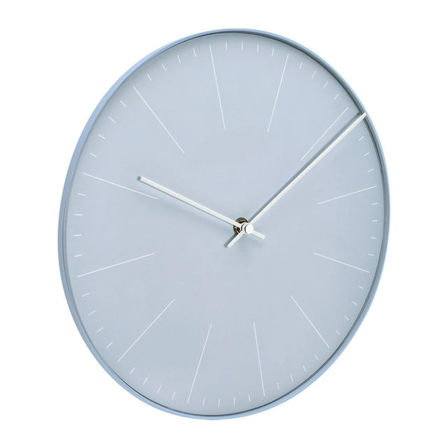 Reloj promocional de pared minimalista - Redi azul 29.5 x 29.5