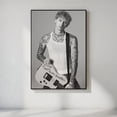 thumbnail image 3 of Machine Gun Kelly Poster | MGK Wall Art | Rap Rock Music Print | Punk Aesthetic Poster | Celebrity Decor | Music Fan Gift Poster Size 24''x36'' Googate, 3 of 5