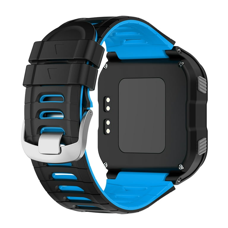 Ltesdtraw Silicone Strap Bracelet Watch Band for Garmin Forerunner 920XT  (Black Blue)