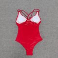 thumbnail image 7 of Women's One Piece Swimsuit Tummy Control Slimming Crisscross High Cut Low Back Swimwear 2026 Trendy Summer, 7 of 7