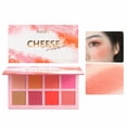 thumbnail image 4 of Blush Pearlescent Powder Natural Long Lasting Gold Eight Color Contouring Pan Five Color Natural Long Lasting Sunburn Pearlescent Transparent Rouge, 4 of 8