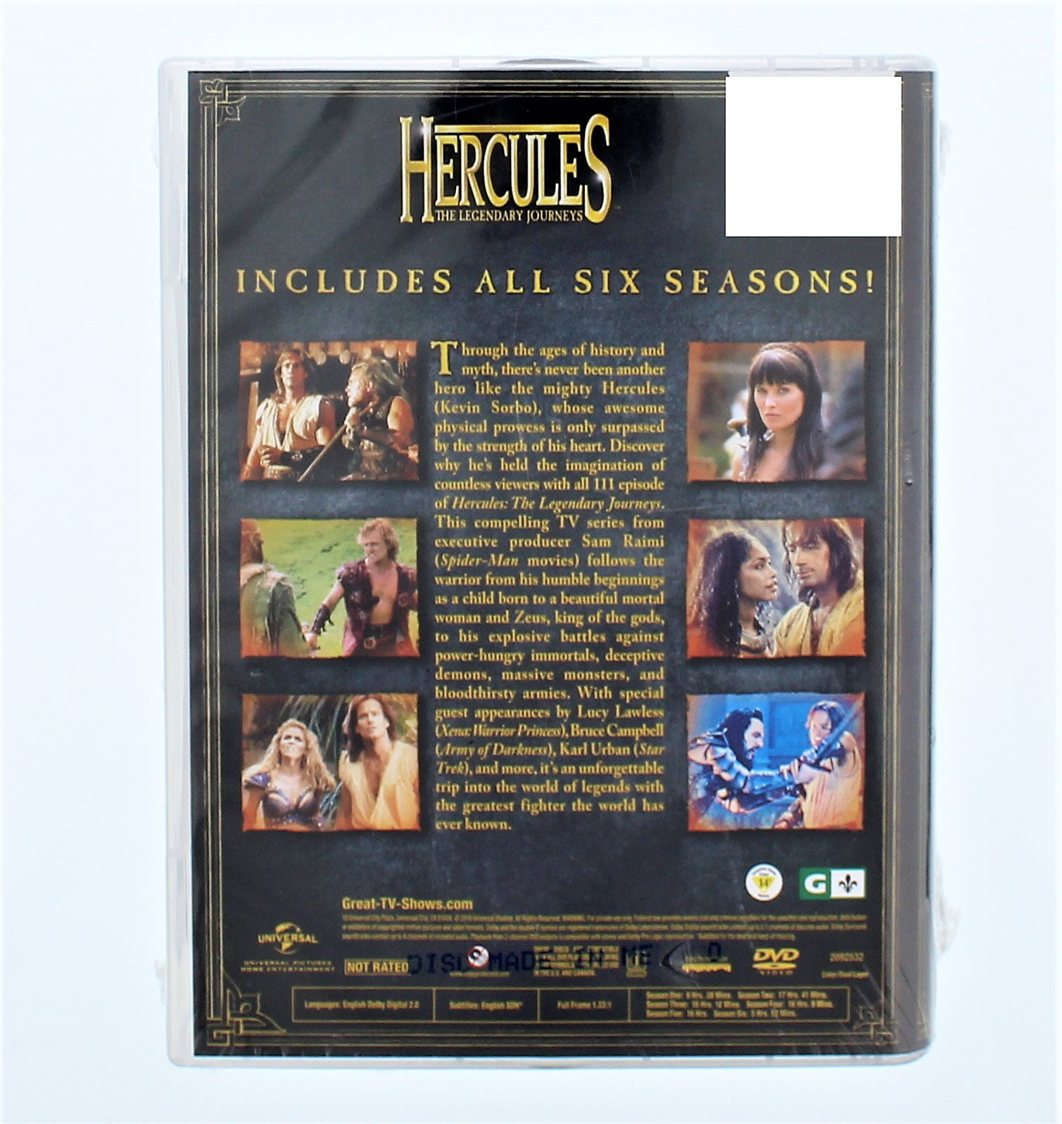 HERCULES The Legendary Journeys TV Series DVD Lot Seasons 1 2 3