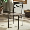 thumbnail image 2 of Bowery Hill 5 piece Wood Dining Set in Antique Brown, 2 of 7