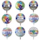 thumbnail image 4 of Globo de película de aluminio con impresión 4D de 22 pulgadas y temática de cumpleaños, para decoración de fiestas, 4 of 6