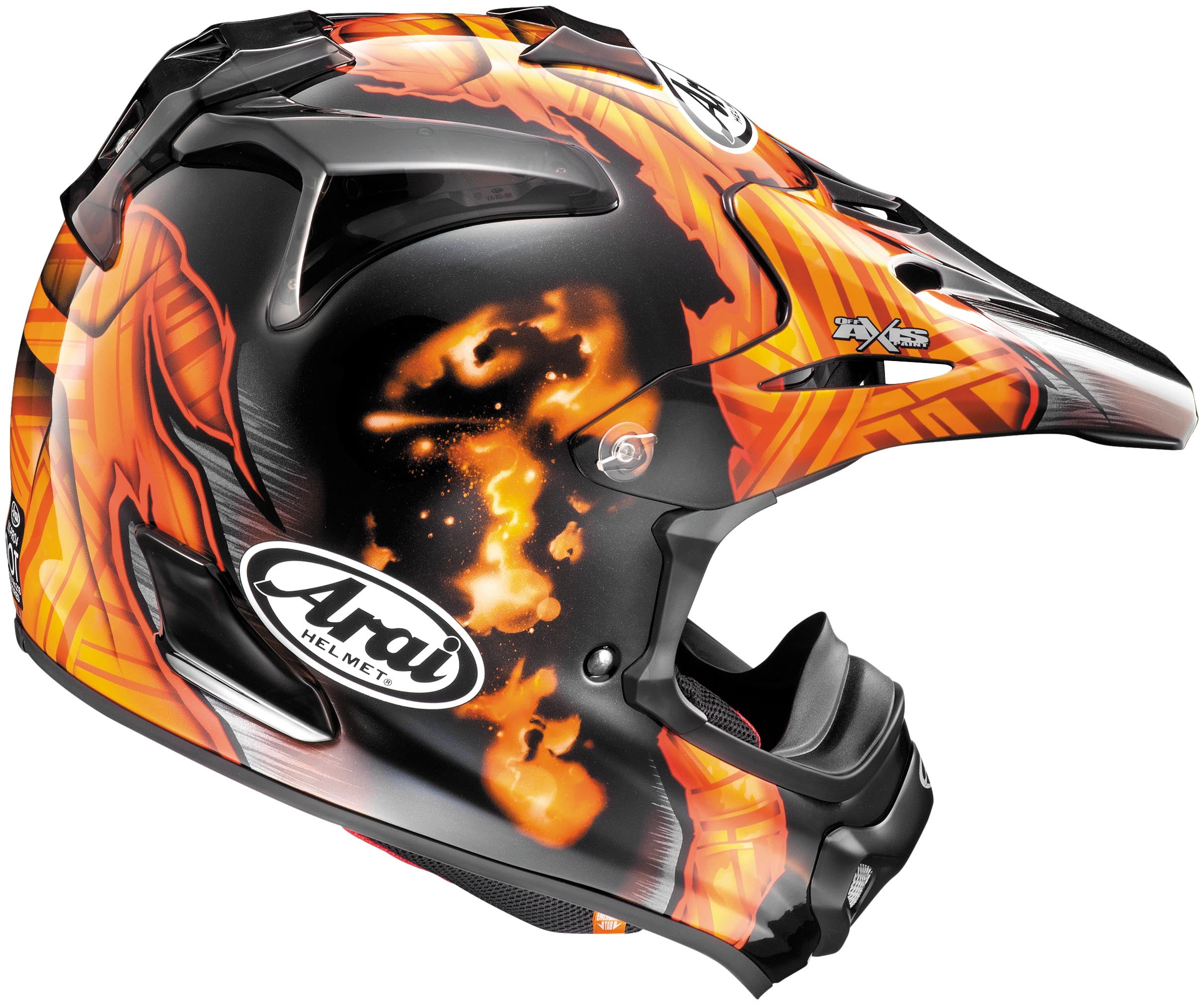 Arai VX-Pro 4 Barcia Black/Orange Motocross Helmet