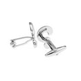 thumbnail image 3 of Perfect Cufflinks Question Mark, Answer My Riddle Riddler Cufflinks, Silver Tone, 3 of 5