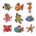 thumbnail image 3 of 9 Uds. De Pegatinas Antideslizantes Para Bañera De Dibujos Animados, Pegatinas Del Mundo Del Océano, Baño Para Niños, Bañera De Bebé ANGGREK Bathroom Stickers, 3 of 8