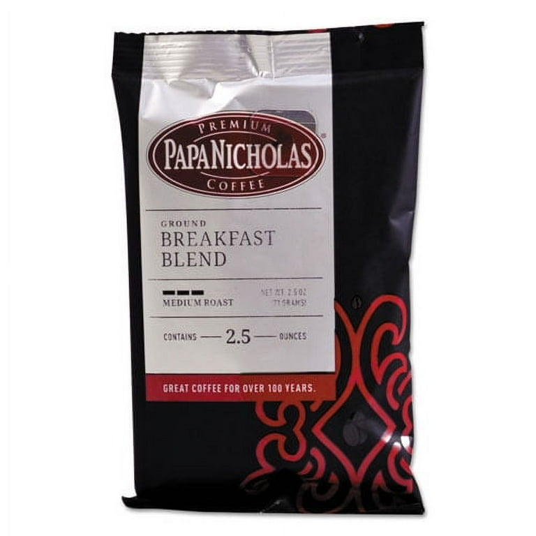 Premium Coffee, Breakfast Blend, 18/Carton Premium Coffee, Breakfast Blend, 18/Carton