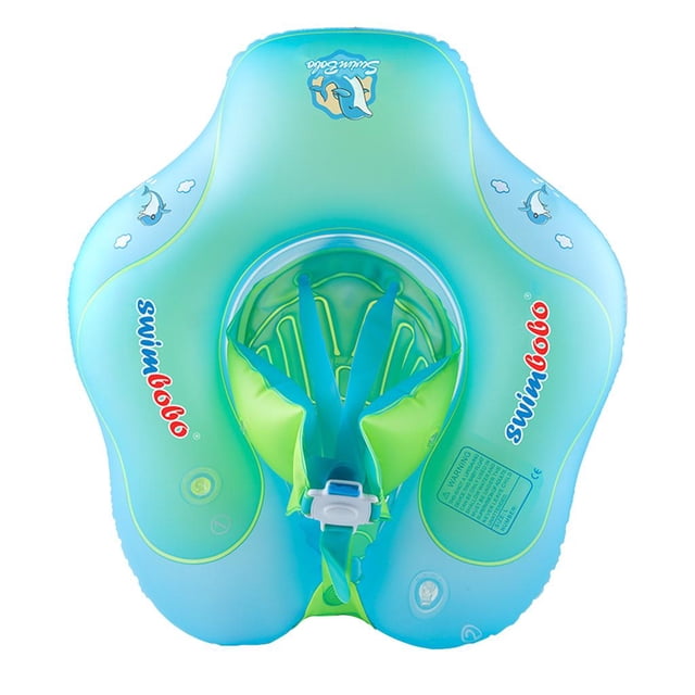 Bebé Natación Flotador Ecológico Baño Doble Balsa Juguete Divertido METRO Zulema Anillo de natación inflable