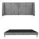 thumbnail image 1 of Box Base Cama Slim King Size + Cabecera Milán Gris oscuro, 1 of 9