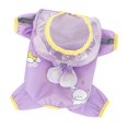 thumbnail image 2 of Chubasquero para Perros con Capucha a La Moda, Chaqueta Impermeable Ligera para Perros con Cierre de Botones, Poncho para Lluvia con Tira Reflectante SG, 2 of 8