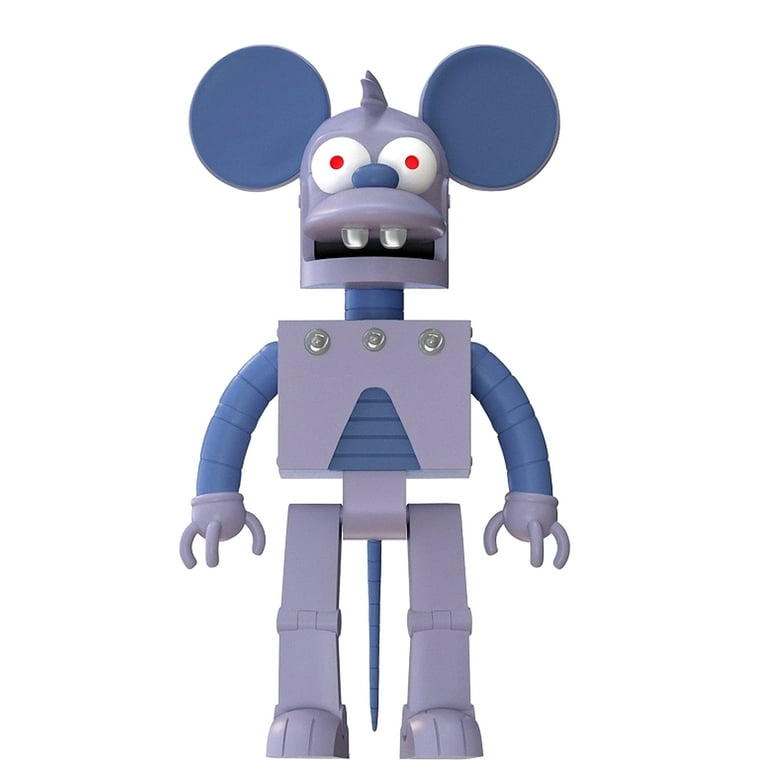 Super7 The Simpsons: Robot Itchy Ultimates Collectible Action
