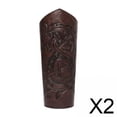 thumbnail image 1 of Protector de brazo,Protector de brazo de cuero PU ,Brazalete medieval Disfraz de Steampunk de estilo vintage,Pulsera de guantelete de caballero Protector de muñeca de estilo retro,Muñequera, 1 of 8