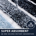 thumbnail image 6 of Findosom Bathroom Rugs Set of 3,Absorbent Non-Slip Machine Washable Bath Rugs, Microfiber Quick Dry Bath Mats for Bathroom Floor Tub Shower Bedroom Kitchen,20"x32"+20"x59"+U Shape 20"x24" Navy, 6 of 8