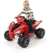 Step2 Super Quad 12-Volt Battery-Powered Ride-On, Red