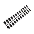 thumbnail image 2 of Juego de 24 piezas de uñas postizas DIY Qarigey estilo Simple negro, 2 of 5