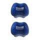 thumbnail image 3 of Ounissouiy caja de baño para dentadura contenedor de protección bucal soporte de diente artificial caja de dentición postiza multicolor ligera Azul 2piezas, 3 of 6