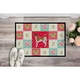 thumbnail image 2 of Carolines Treasures CK5896MAT Tenterfield Terrier Love Door Mat Indoor Rug or Outdoor Welcome Mat 18x27 Doormat 27"L x, 2 of 4
