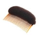thumbnail image 5 of Inserciones de , pinza para el pelo, fabricante de moños, volumen bouffant, peineta para el pelo de boda, estilismo Marrón, 5 of 8