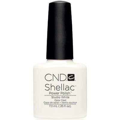 - CND - Shellac Studio White (0.25 oz)