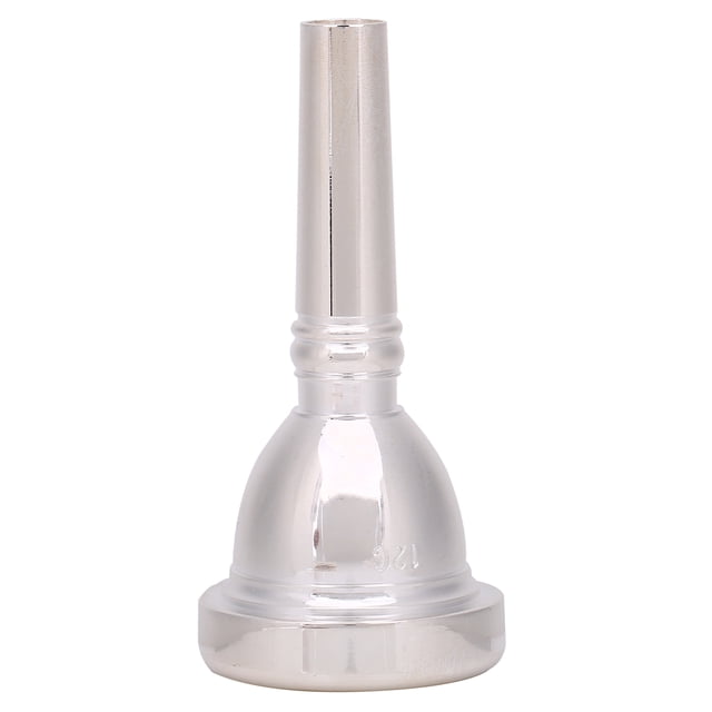 Boquilla de Trombón, Boquilla de Trombón Alto Universal 12c Chapada en Plata Accesorios Para Instrumentos Musicales