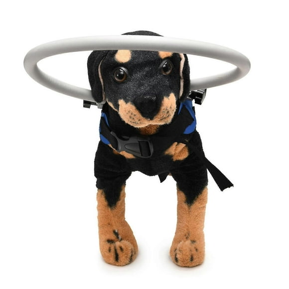 Pet Anti-collision Ring Blind Dog Halo Collar, Harness Guiding Device Pet Vest