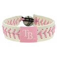 thumbnail image 1 of Tampa Bay Rays Bracelet Baseball Pink, 1 of 1