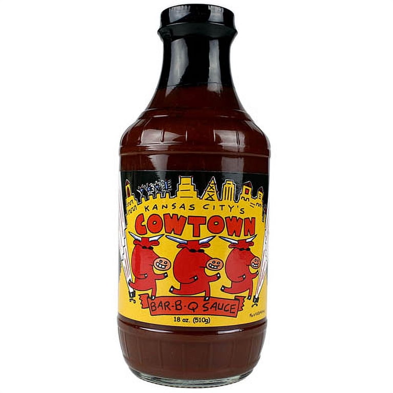 Cowtown Original BBQ Sauce - 18 Ounce Bottle, 2 Pack, Award-Winning Kansas City Style Sauce