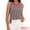 Brown Red, variant on DARING DIVA Women's Striped Tank Top with Color Block S Blue Red