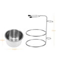 thumbnail image 4 of Anself Ensemble de Rasage 2 en 1 pour Hommes, Tasse de Rasage Sèche Ou Humide + Support de Rasage, Bol de Savon pour Barbe Masculine, Support de Rasage, 4 of 8