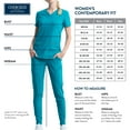 thumbnail image 4 of Infinity Cherokee Jogger Scrub Pants for Women Mid Rise Cargo Pocket with 4-Way Stretch Moisture Wicking Technology -CK110A, 4 of 8