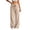 Beige(Great Pants), variant on ZHYou No Boundarie Womens Casual Pants High Waist Drawstring Baggy Fit Wide Leg Flowy Comfy Sweatpants,Beige,Size 2XL