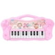 thumbnail image 1 of FELTECHELECTR 1 instrumento musical de juguete, órgano electrónico para bebé, juguete educativo temprano (rosa), 1 of 7