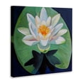 thumbnail image 3 of Stupell Industries Elegant Lotus & Lily Pad Canvas Wall Art design by Violeta Vollmer, 24 x 24, 3 of 7